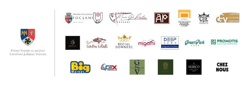 Proiect finanțat cu sprijinul Consiliului Județean Vrancea și Parteneri